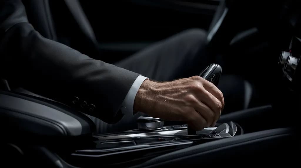 Professional QuickPickups driver at the wheel of a private transfer vehicle in Barcelona and Catalonia